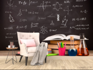 Фотообои Формулы на доске - 4