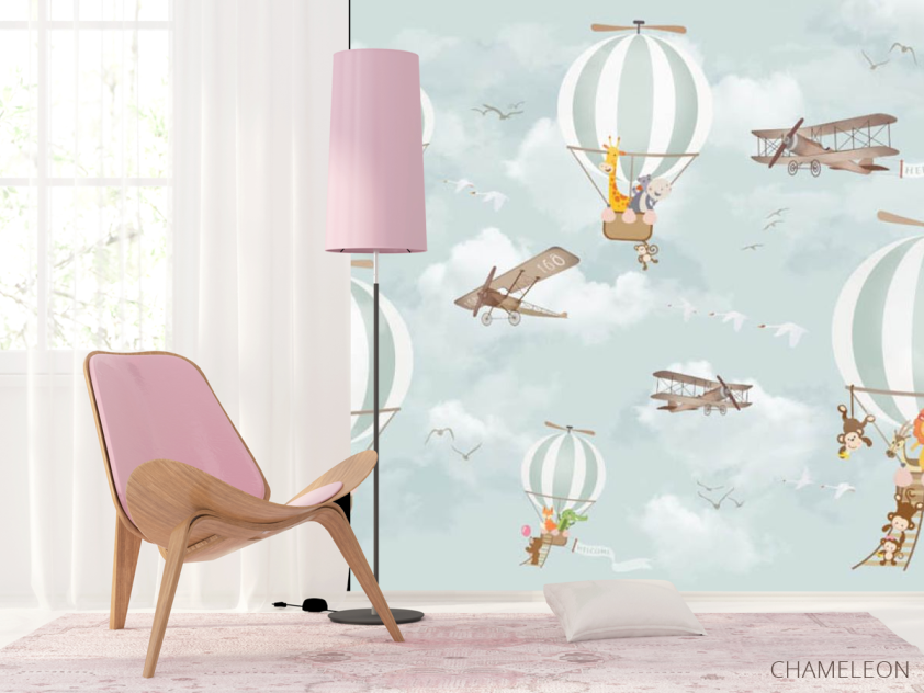 Фотошпалери повітряні кулі - 4