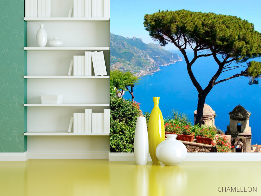 Фотошпалери Дерево над фортецею - 3