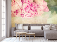 Фотообои Пионы бледно-розовые - 3