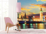 Фотошпалери вечірній Лондон - 4