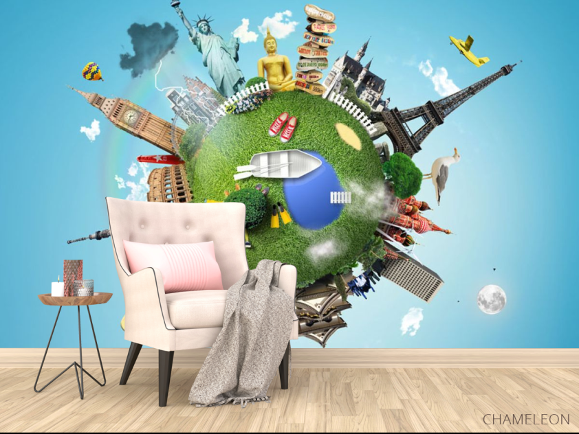 Фотообои Для кабинета географии - 4