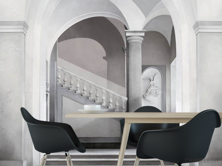 Фотошпалери Арка зі сходами - 1