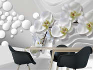 Фотошпалери 3Д орхідеї - 1