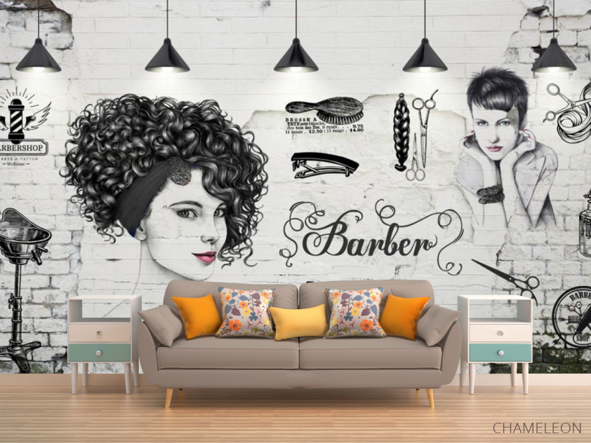 Фотообои Для барбершопа - 1