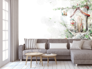 Фотообои Сказочные жители на дереве - 3