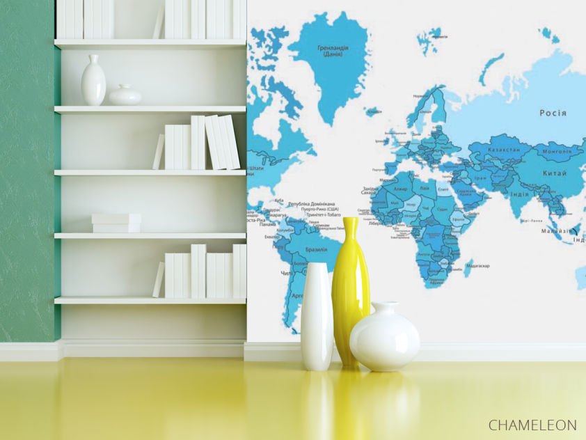 Фотошпалери Карта - 3