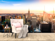 Фотообои Манхеттен на закате - 4