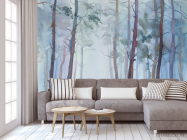 Фотообои Абстрактные деревья - 3