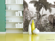 Фотошпалери тропіки з тваринами - 3