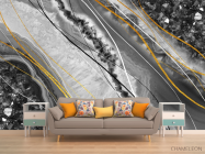 Фотообои Чб текстура камня - 1