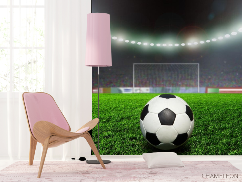 Фотошпалери м'яч на стадіоні - 4