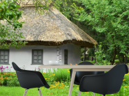 Фотошпалери будиночок з солом'яним дахом - 1