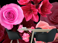 Фотошпалери 3D троянди - 1