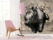 Фотошпалери Носоріг - 4