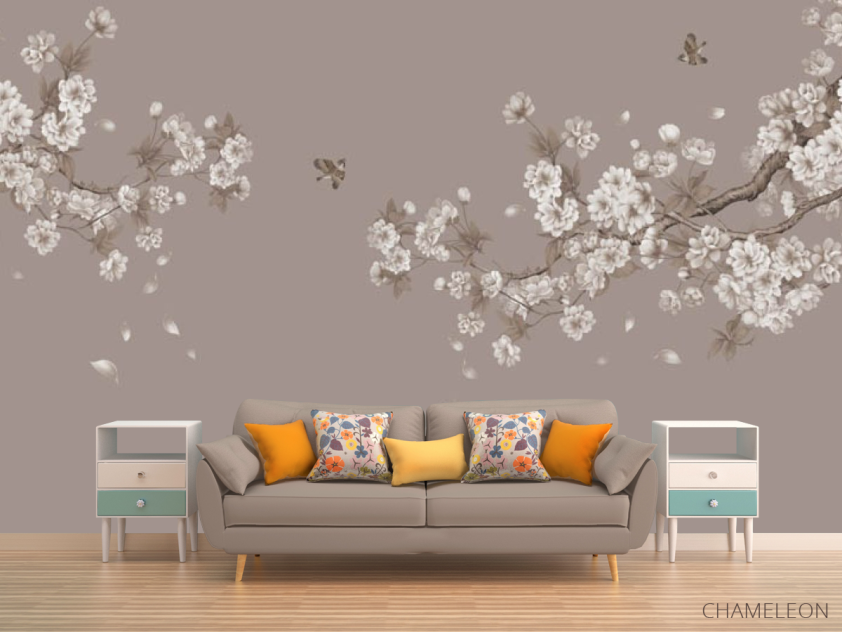 Фотообои цветущие ветви - 1