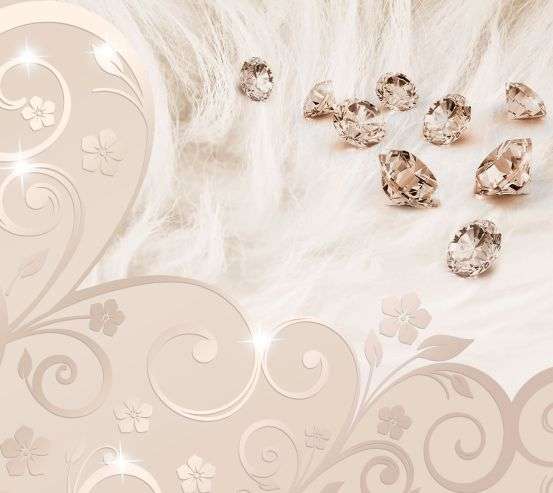 3д фотообои Драгоценные камни 18690