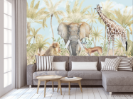 Фотообои Животные в тропиках - 3