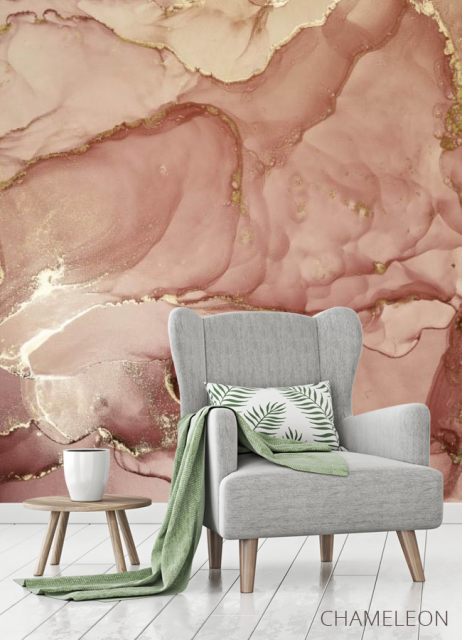 Фотообои Коричневый флюид - 3