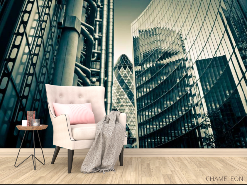 Фотообои Стеклянные высотки - 4