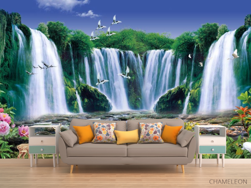 Фотообои Живописный водопад - 1