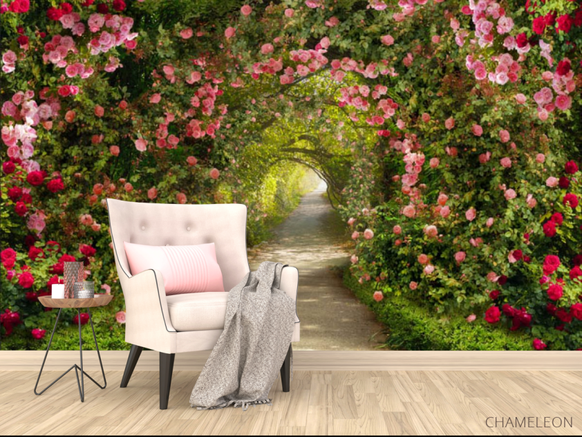Фотообои Арка из цветов - 4