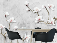 Фотошпалери гілки магнолії - 1