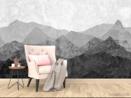 Фотообои Серые горы - 4
