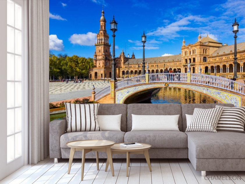 Фотообои Мостик в старом городе - 3