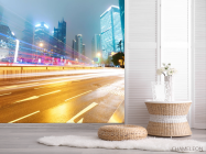 Фотошпалери вогні машин - 2