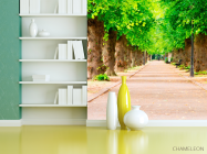 Фотошпалери Тунель з дерев - 3