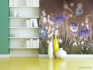 Шпалери Дизайнерські квіти - 3