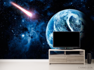 Фотообои Земля и комета - 2