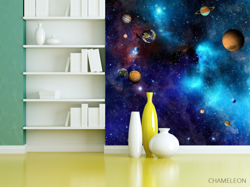 Фотошпалери зоряне небо і планети - 3