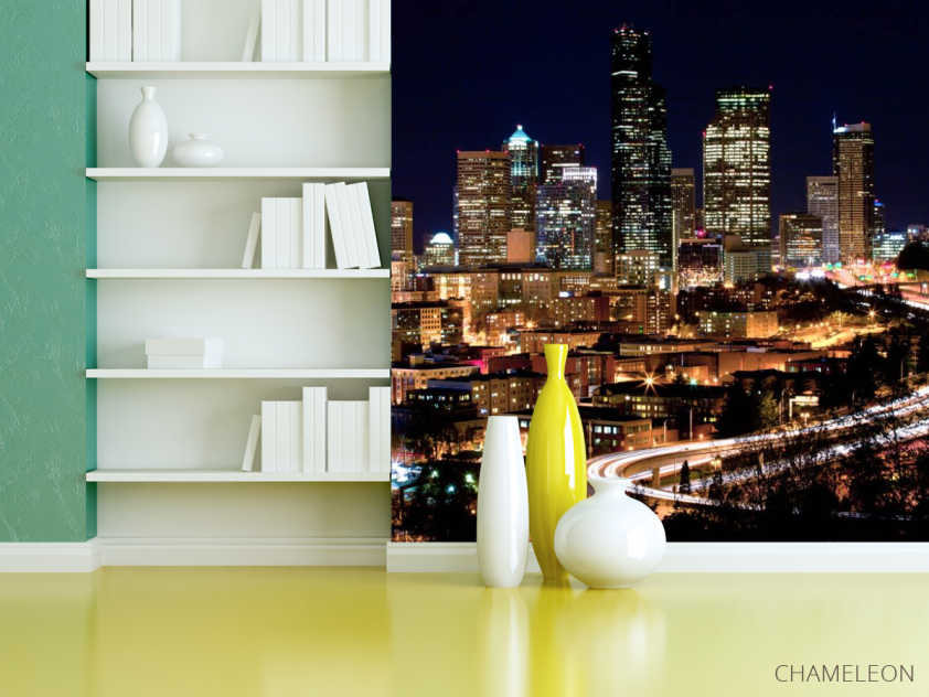 Фотошпалери Висотки нічного міста - 3