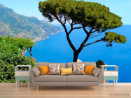 Фотообои Дерево над крепостью - 1