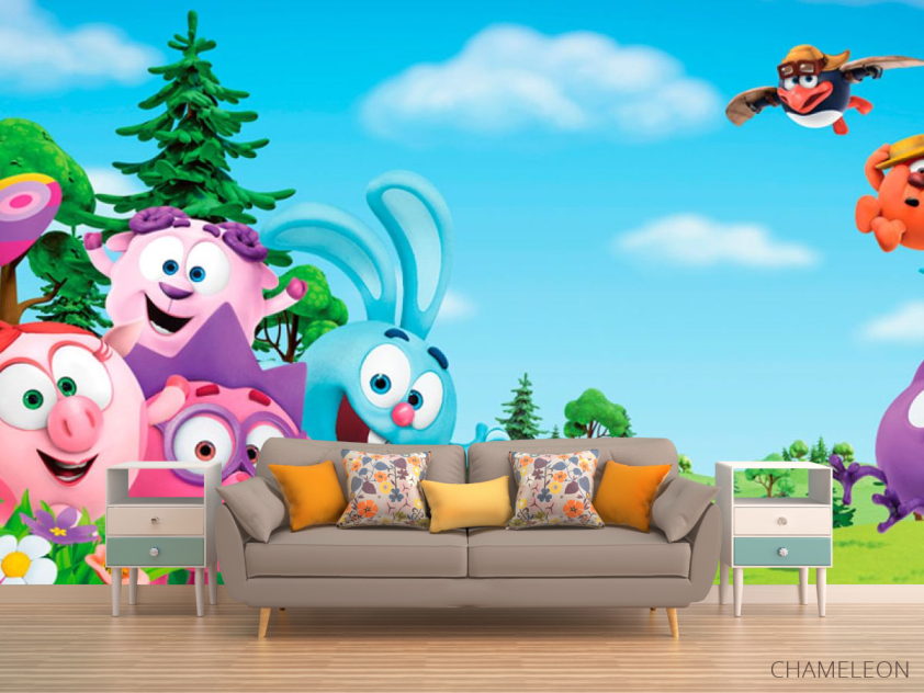 Фотообои Малышарики - 1