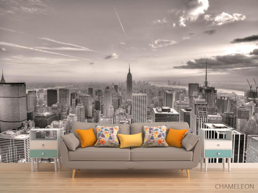 Фотообои Серые тона города - 1