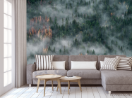 Фотообои Туманные сосны - 3