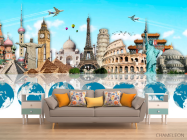 Фотообои Достопримечательности для кабинета английского - 1