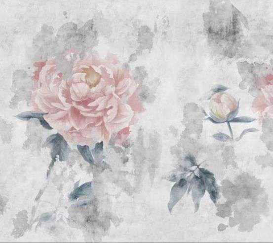 Фотообои розовые пионы Фотообои розовые пионы 31553