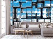 3д фотообои Кубы - 3