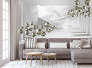 Фотообои Стереоскопические фигуры - 3