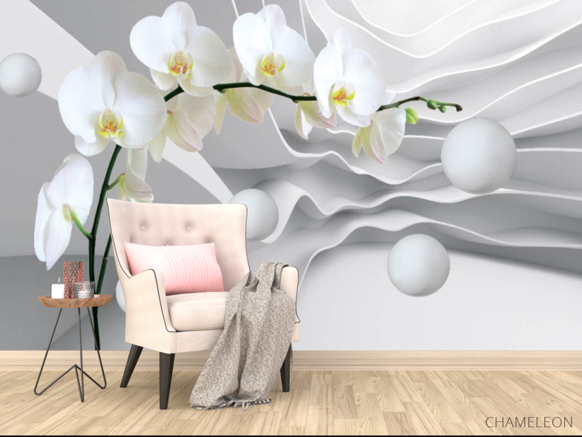 Фотообои Орхидея 3д - 4