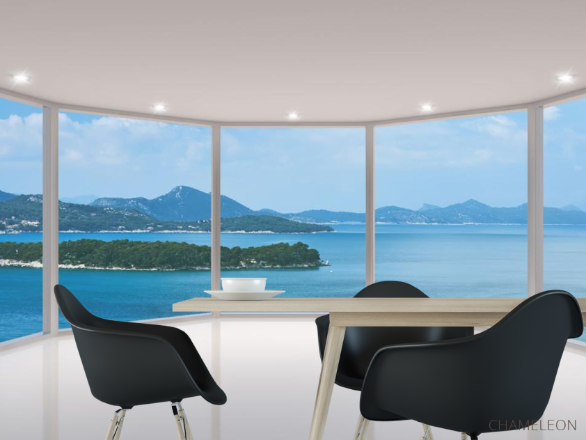 Фотошпалери Море і острова у вікні - 1