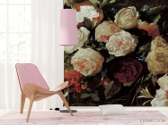 Фотошпалери Вінтажні красиві квіти - 4