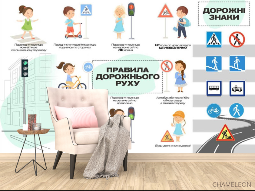 Фотообои Дорожние правила - 4