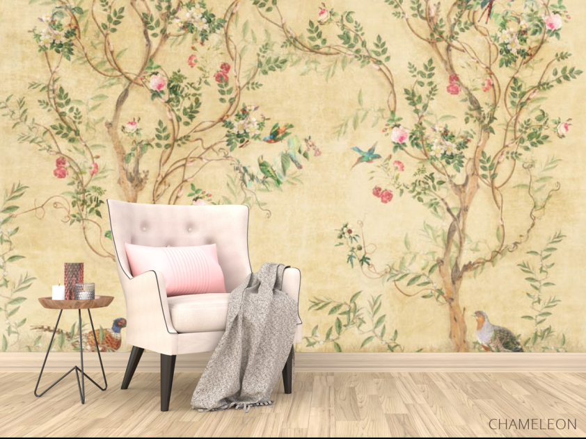 Фотообои птицы и ветви - 4