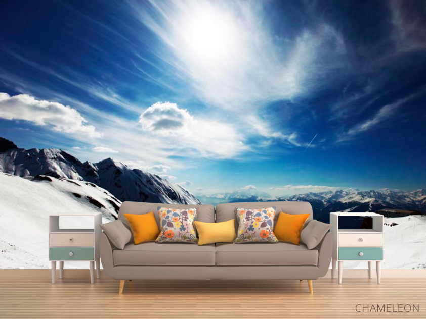 Фотообои Спуск в горах - 1