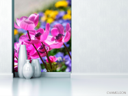 Фотообои Букет розовых тонколистников - 1